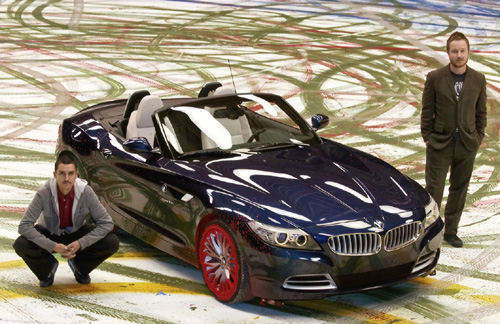 bmw 09 rhode01 Symbiosis between BMW cars and art