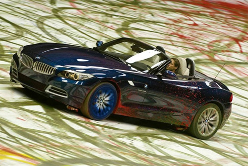 bmw 09 rhode02 Symbiosis between BMW cars and art