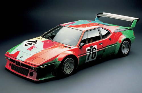 bmw 79 warhol02 Symbiosis between BMW cars and art